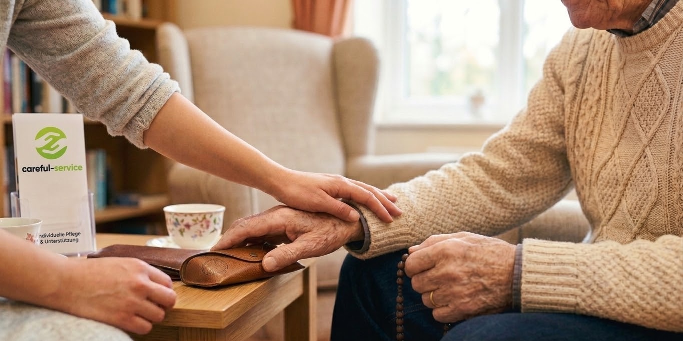 Fürsorge und Geborgenheit – eine helfende Hand